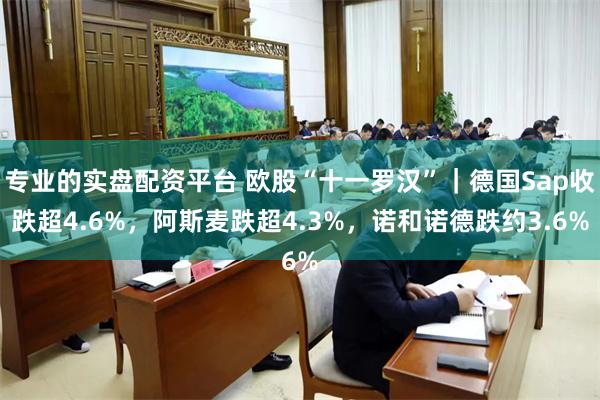 专业的实盘配资平台 欧股“十一罗汉”｜德国Sap收跌超4.6%，阿斯麦跌超4.3%，诺和诺德跌约3.6%