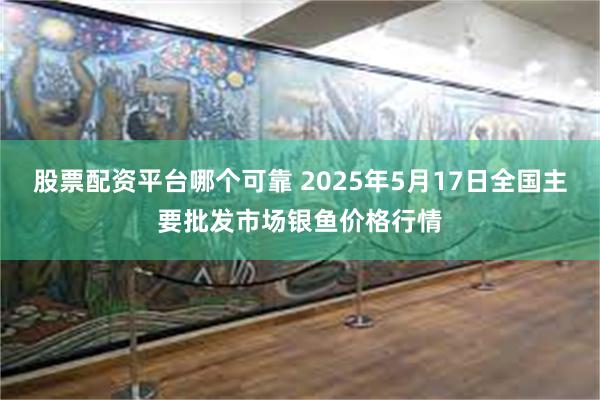 股票配资平台哪个可靠 2025年5月17日全国主要批发市场银鱼价格行情