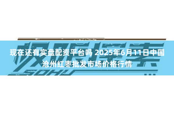 现在还有实盘配资平台吗 2025年6月11日中国沧州红枣批发市场价格行情